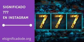 Significado de 777 en Instagram