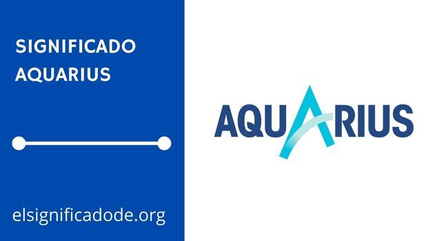 Qué significa aquarius y su logotipo