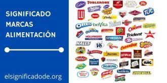 Significado Marcas de Alimentación