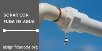 Significado de Soñar con una Fuga de Agua