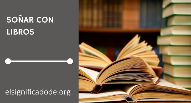 Qué significa soñar con libros