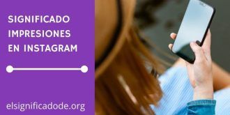 Significado de Impresiones en Instagram