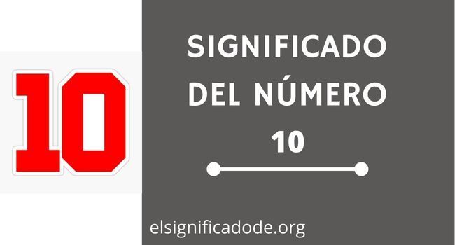 Significado numero 10
