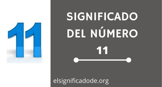 Significado del número 11