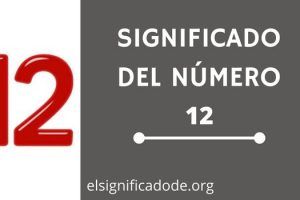 Significado del número 12
