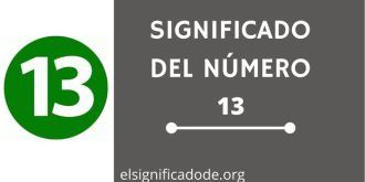 Significado del número 13