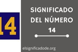 Significado del número 14
