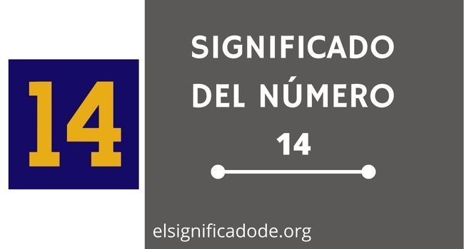 Significado número 14