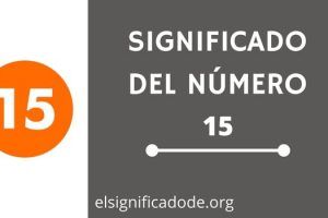 Significado del número 15