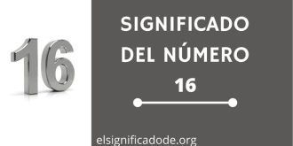 Significado del número 16