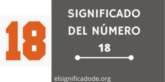 Significado del número 18