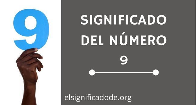 Significado del número 9