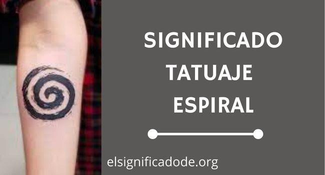 Qué significa un tatuaje de espiral