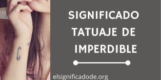 Significado Tatuaje Imperdible