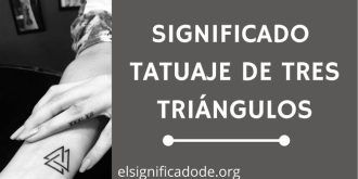Significado Tatuaje Tres Triángulos