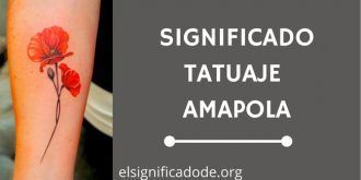 Significado Tatuaje  Amapola