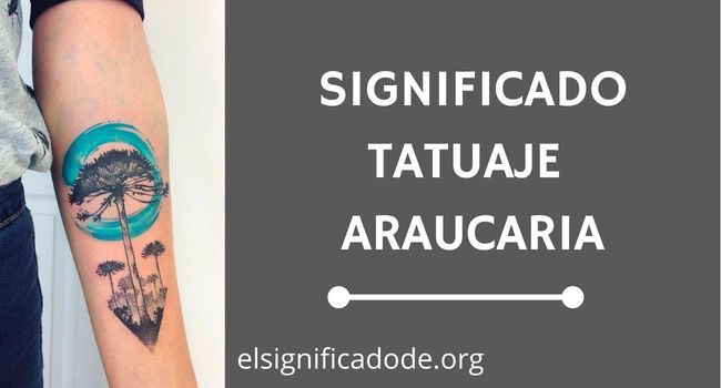 Qué significa tatuaje araucaria