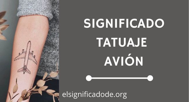 Significado Tatuaje Avion