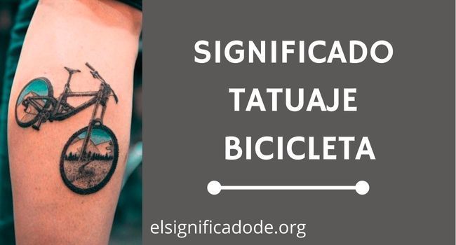 Qué significa el tatuaje de una bicicleta