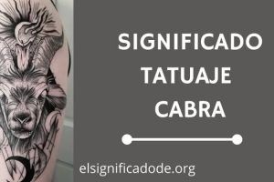 Significado Tatuaje Cabra