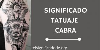 Significado Tatuaje Cabra