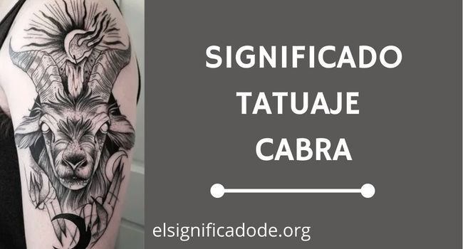 Qué significa un tatuaje de cabra