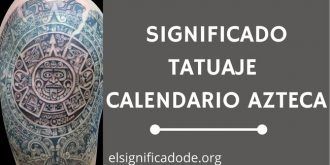 Significado Tatuaje Calendario Azteca