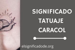 Significado Tatuaje Caracol