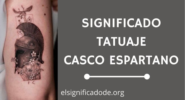Qué significa un casco espartano