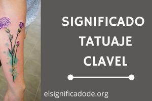 Significado Tatuaje Clavel