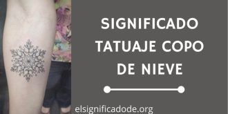 Significado Tatuaje Copos de Nieve