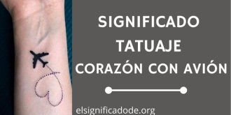 Significado Tatuaje Corazón con Avión