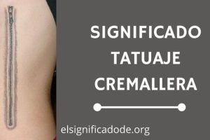Significado Tatuaje Cremallera