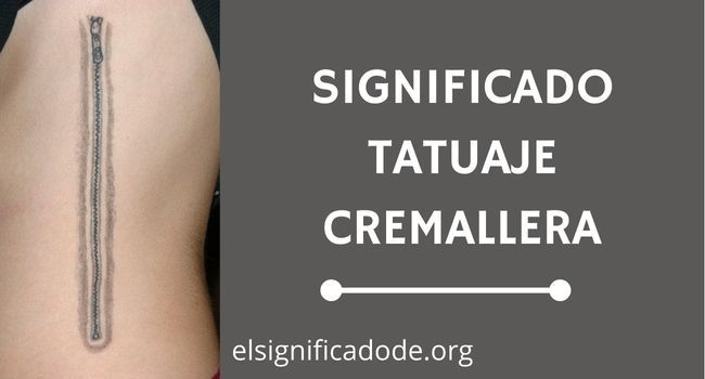 Qué significa cremallera