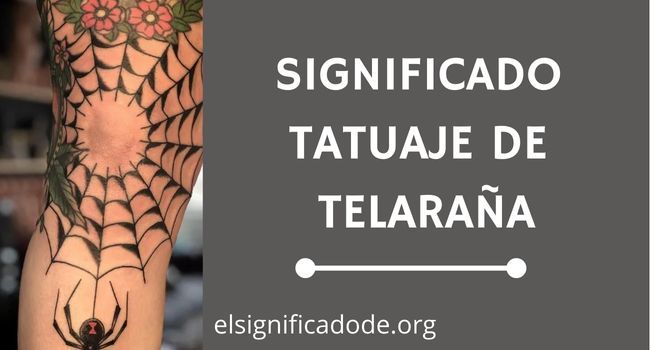 Signficados Tatuajes de Telaraña