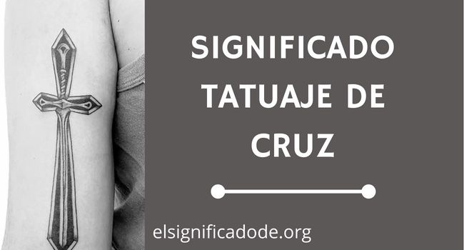 Significados Tatuajes de Cruz