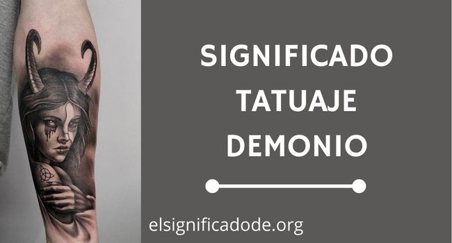 Qué significa un tatuaje de demonio
