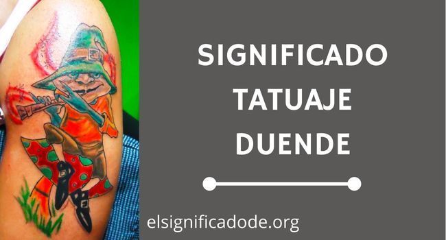 Qué significa el tatuaje de un duende