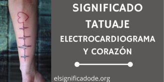 Significado Tatuaje Electrocardiograma y Corazón