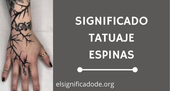 Que significa tatuaje de espinas