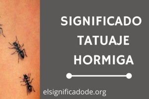 Significado Tatuaje Hormiga