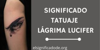 Significado Tatuaje Lágrima de Lucifer
