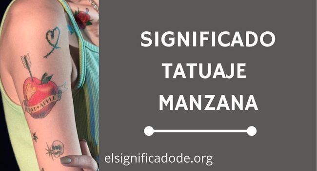 Qué significa el tatuaje de una manzana