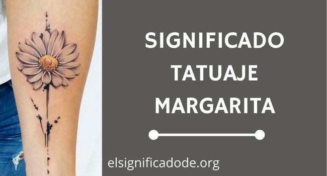 Qué significa el tatuaje de una margarita