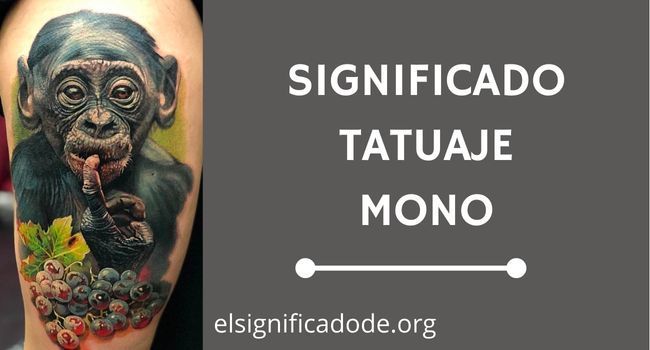 Que significa un tatuaje de mono