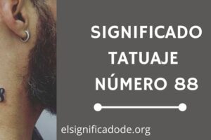 Significado Tatuaje Número 88