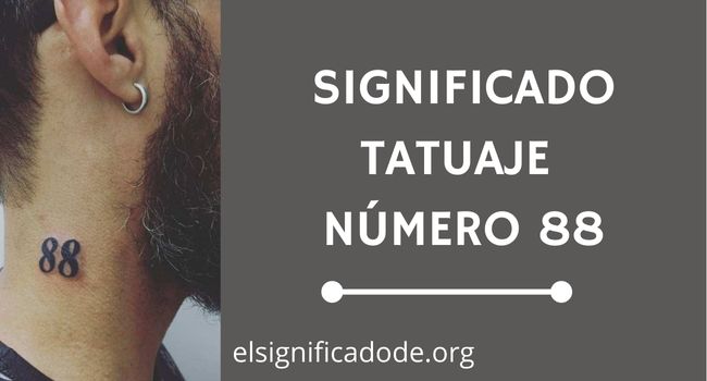Significado tatuaje numer 88