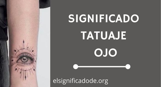 Qué significa un Tatuaje Ojoj