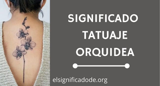 Qué significa el tatuaje de una orquidea