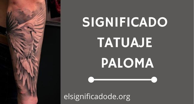 Qué significa el tatuaje de una paloma
